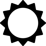 Brightness SVG Icon